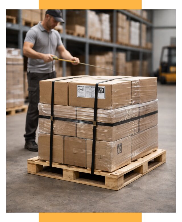 Упаковка и паллетирование грузов от 3645 р. | СетСервис-Сро