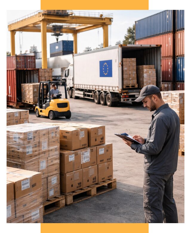 Доставка грузов из Европы от 12498 р., логистика СетСервис-Сро