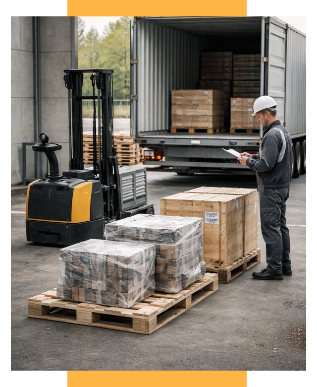 Доставка оборудования из Европы под ключ от 46868 р. | СетСервис-Сро