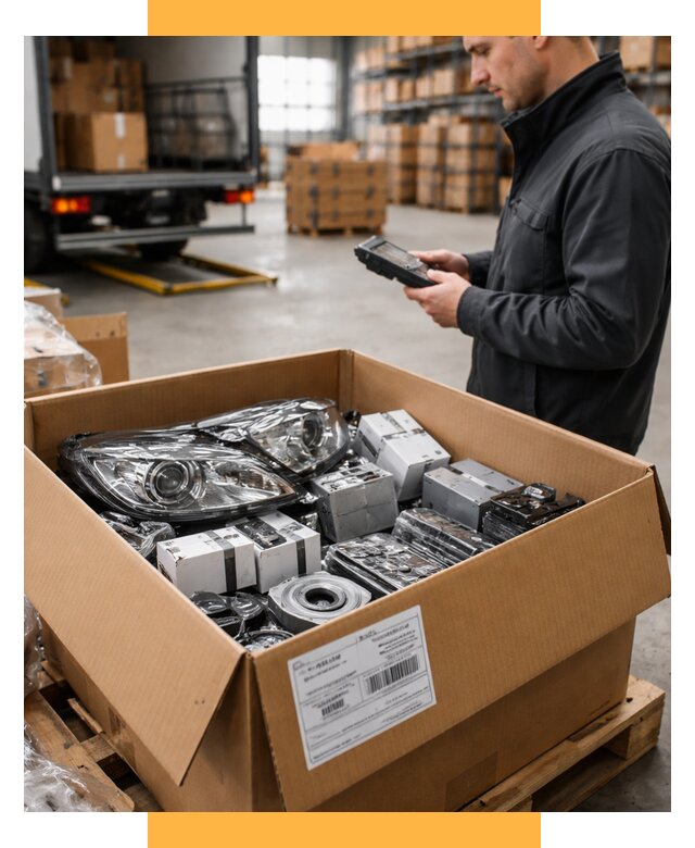 Доставка автозапчастей из Европы под ключ от 13019 р. | СетСервис-Сро