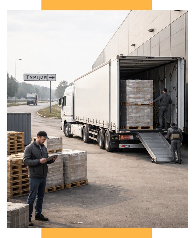 Автоперевозки и доставка фурой из Турции от 124980 р. | СетСервис-Сро