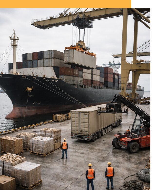 Морские перевозки из Индии: доставка FCL/LCL, таможня от 124980