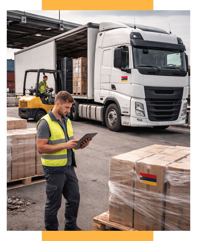 Автоперевозки из Армении от 98943 р. — услуги СетСервис-Сро