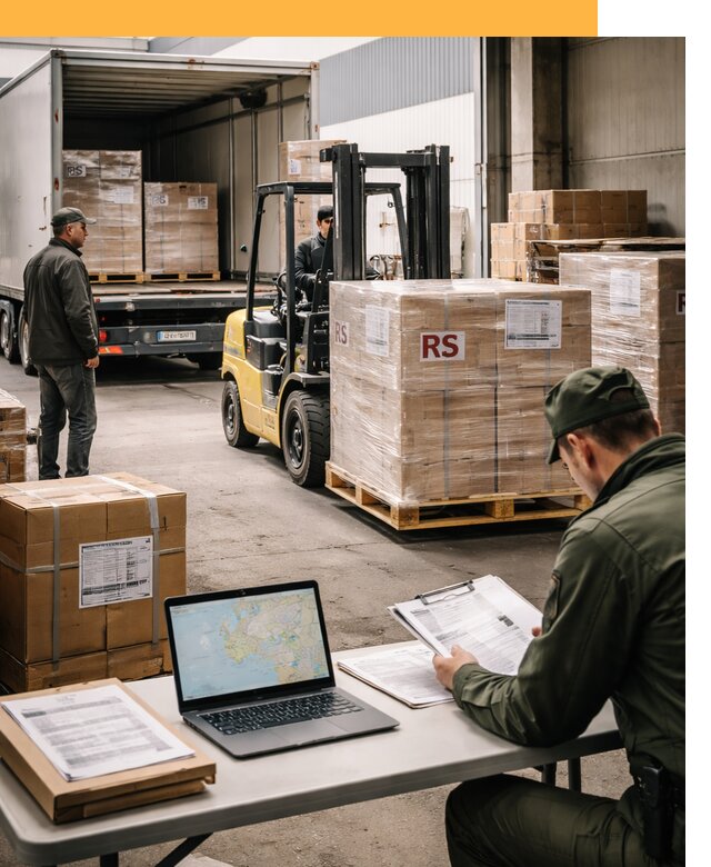 Доставка грузов в Сербию от 46868 руб, международные перевозки