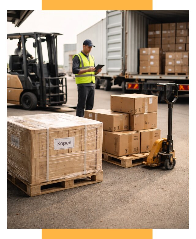 Доставка грузов в Корею из России от 36453 р. | СетСервис-Сро
