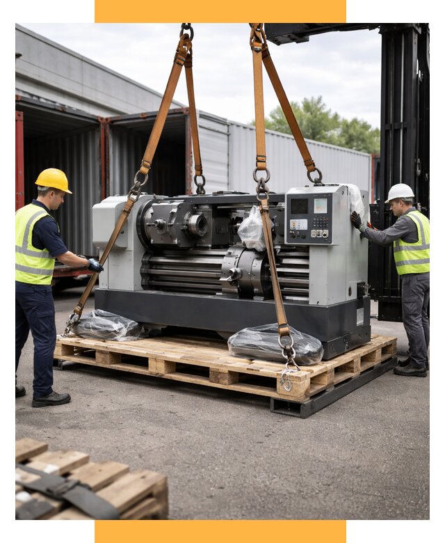 Перевозка станков и таможня от 62490 р. | СетСервис-Сро логистика