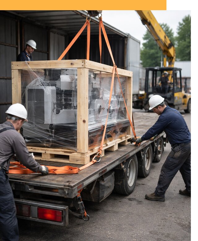 Международная перевозка станков любой сложности от 62490