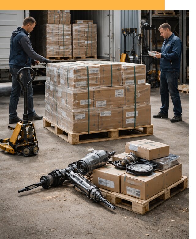 Международная перевозка автозапчастей по миру от 4687 руб