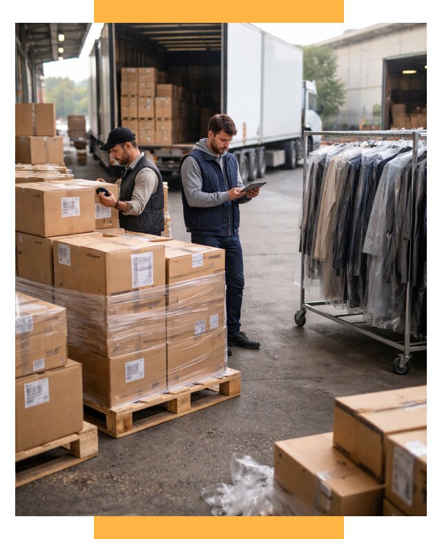 Перевозка и доставка одежды из Китая от 7811 р., СетСервис-Сро