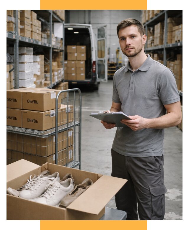 Доставка обуви из Китая и Турции от 4687 р. СетСервис-Сро