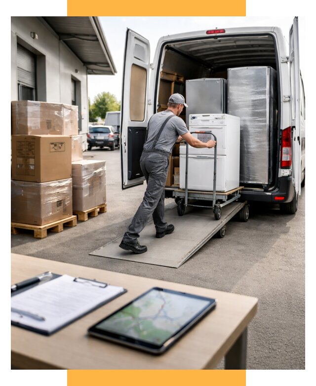 Перевозка бытовой техники от 6770 р. - логистика СетСервис-Сро