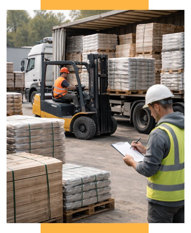 Перевозка строительных материалов от 5728 р. | СетСервис-Сро