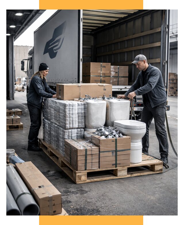 Перевозка сантехники под ключ от 1875 р. | СетСервис-Сро