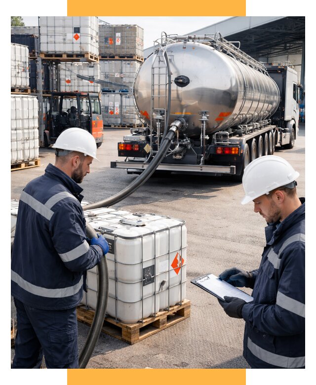 Перевозка химического сырья от 8853 р. Логистика СетСервис-Сро