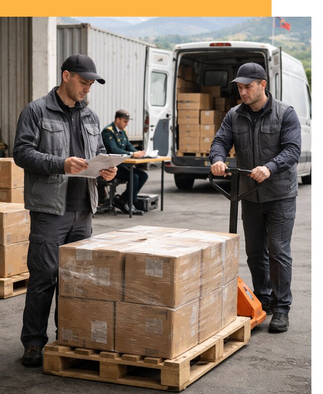 Доставка грузов через Армению, быстрая таможенная очистка от 26038