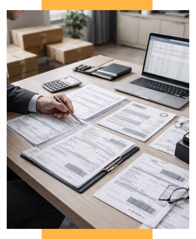 Анализ документов для таможни от 4687 р. - СетСервис-Сро