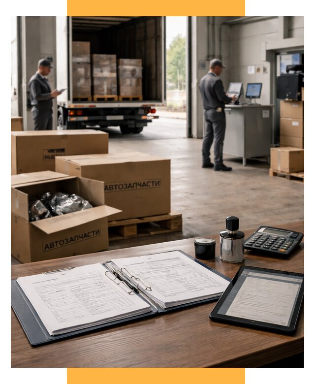 Таможенное оформление автозапчастей под ключ от 8853 р., СетСервис-Сро