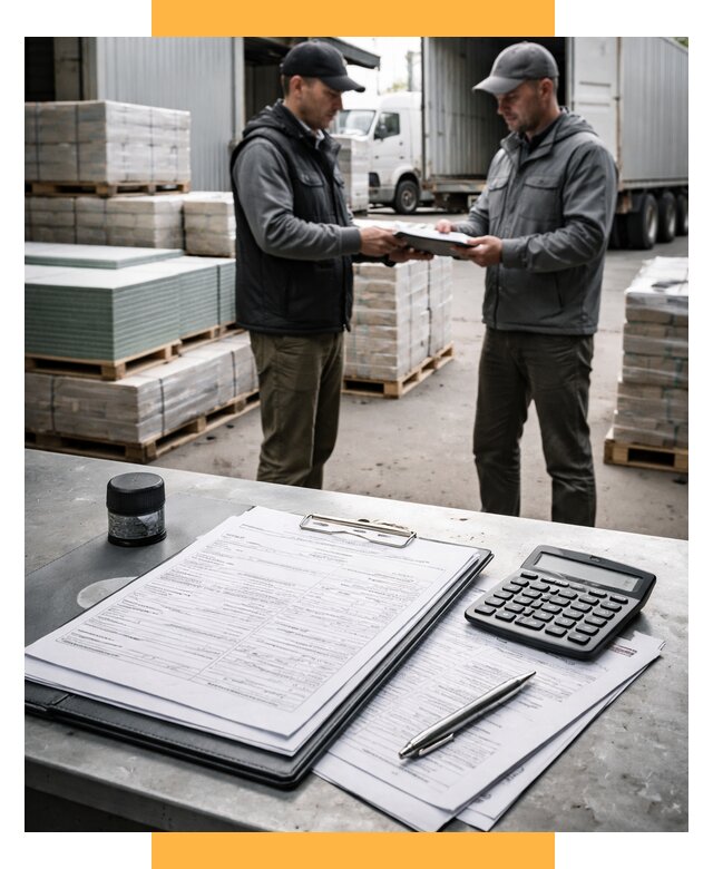 Таможенное оформление стройматериалов от 8853 р. | СетСервис-Сро