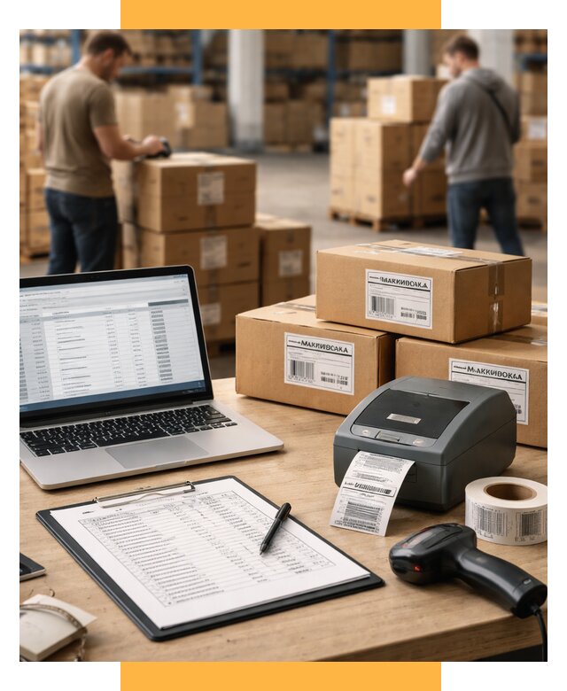 Маркировка импортных товаров от 4687 р. под ключ, СетСервис-Сро